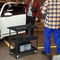 Tool Cart With Wheels Capacity Ergonomic Handle And Service Cart For Easy Mobility And Organization 3