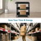 Tool Cart With Wheels Capacity Ergonomic Handle And Service Cart For Easy Mobility And Organization 4