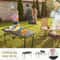 Portable Folding Camping Table With Carbon Steel Surface Carry Bag Durable Lightweight Picnic Tab 2