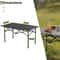 Portable Folding Camping Table With Carbon Steel Surface Carry Bag Durable Lightweight Picnic Tab 7