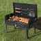 Portable BBQ Grill Set Foldable Charcoal Stove For Camping Garden With Carry Case 1
