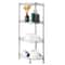 Corner Storage Rack Adjustable Wire Shelf For Kitchen Bathroom Garage 8
