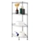 Corner Storage Rack Adjustable Wire Shelf For Kitchen Bathroom Garage 8