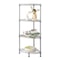 Corner Storage Rack Adjustable Wire Shelf For Kitchen Bathroom Garage 2