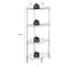 Corner Storage Rack Adjustable Wire Shelf For Kitchen Bathroom Garage 3