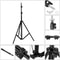 Adjustable Backdrop Support Stand Kit Photography Crossbar