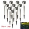 Stainless Steel Solar LED Garden Pathway Lights EcoFriendly Outdoor Lighting For Walkway Landscape 7
