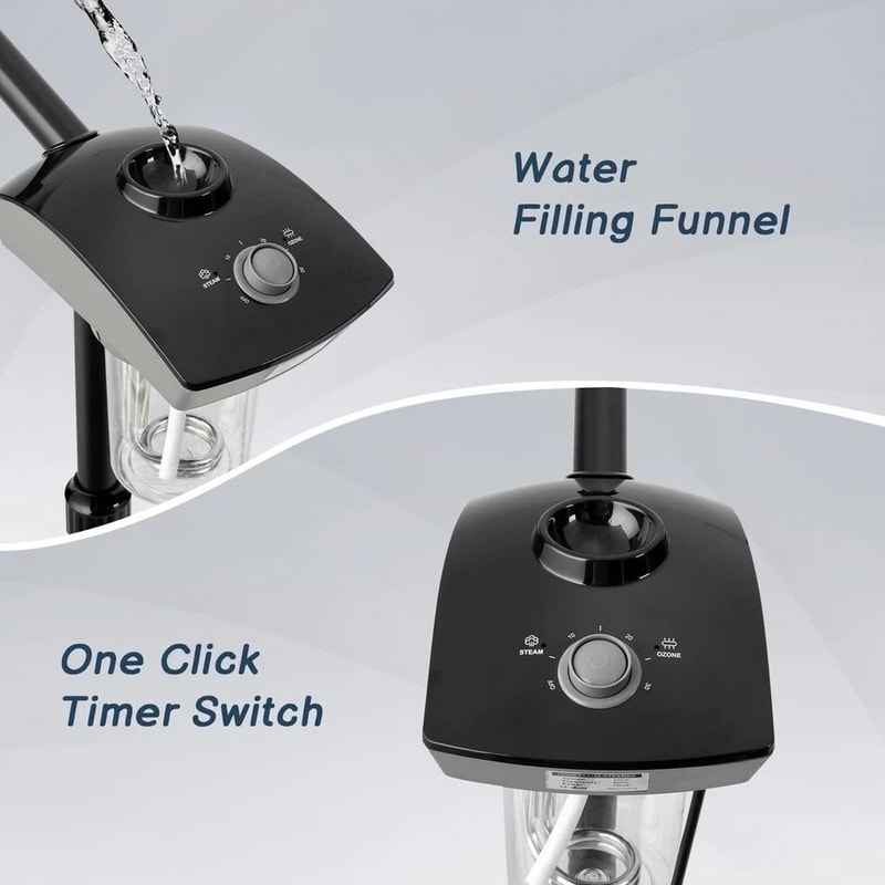 Ionic Facial Steamer For Estheticians Rotating Nozzle For Professional Skin Care 2