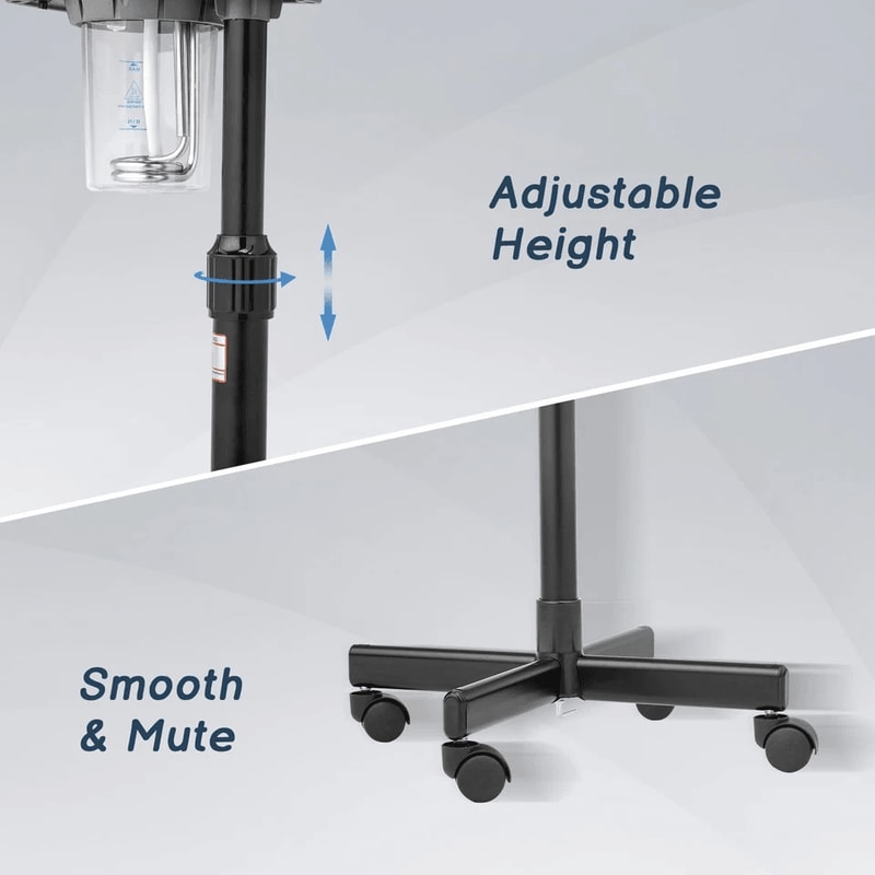Ionic Facial Steamer For Estheticians Rotating Nozzle For Professional Skin Care 8