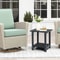 WeatherResistant HDPE Side Table For Outdoor Indoor Use Stylish Durable 6