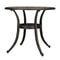 Patio Bistro Table With Umbrella Hole Cast Aluminum Dining Table For Outdoor Use 2