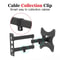 Durable Full Motion TV Wall Mount Bracket 3