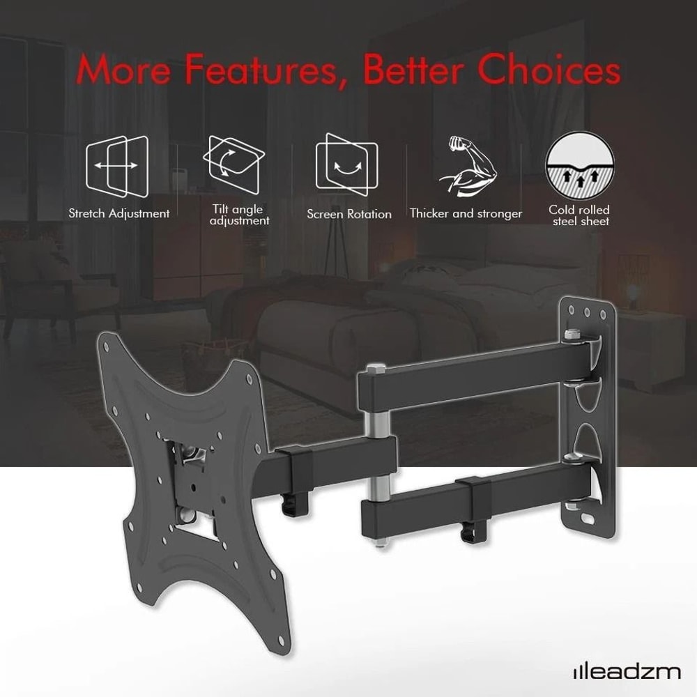 Durable Full Motion TV Wall Mount Bracket 6