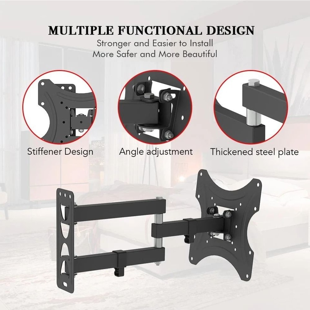 Durable Full Motion TV Wall Mount Bracket 7