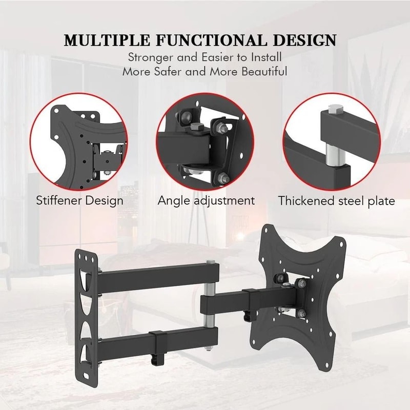 Durable Full Motion TV Wall Mount Bracket 7