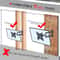 Durable Full Motion TV Wall Mount Bracket 13