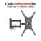 Full Motion Tilt TV Wall Mount Bracket For LCDLED SpaceSaving 9