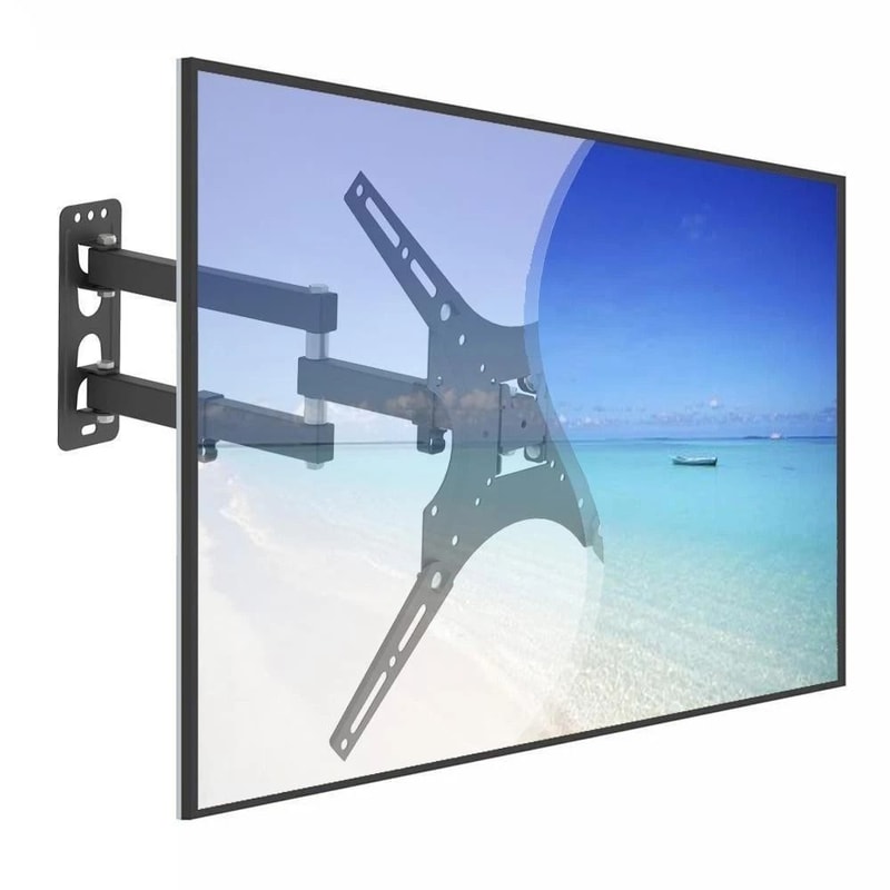 Full Motion Tilt TV Wall Mount Bracket For LCDLED SpaceSaving 0