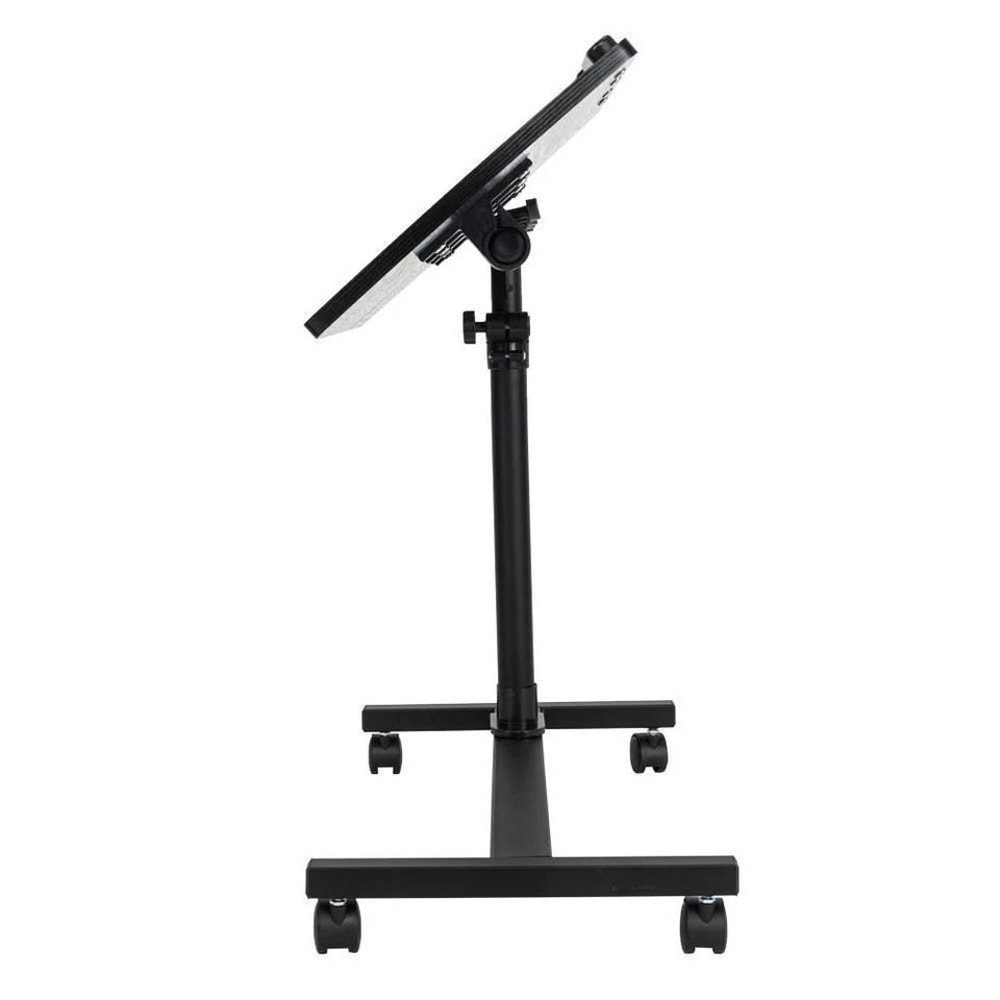 Adjustable Rolling Laptop Desk Cart Over Bed Hospital Table With Angle Height Adjustment 1