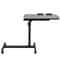 Adjustable Rolling Laptop Desk Cart Over Bed Hospital Table With Angle Height Adjustment 2