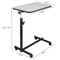 Adjustable Overbed Table With Rolling Laptop Stand MultiPurpose Sofa Side Desk For Home Office And 5