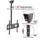 Heavy Duty Ceiling TV Mount Bracket Swivel Tilt LED LCD TVs 2