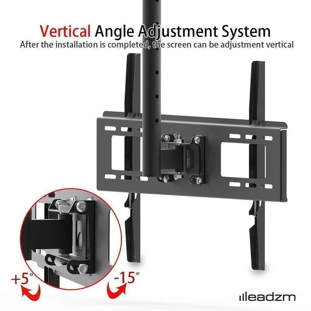 Heavy Duty Ceiling TV Mount Bracket Swivel Tilt LED LCD TVs 5