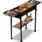 Portable BBQ Charcoal Grill With Foldable Kabob Rack Carry Bag Perfect For Outdoor Cooking Picnic 0