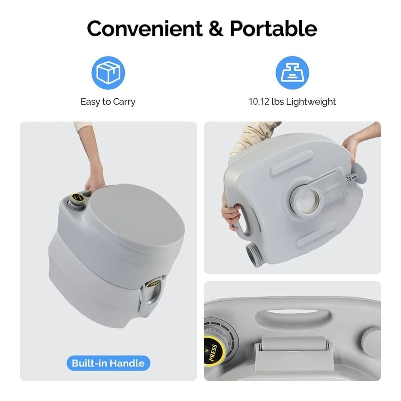 Portable Toilet For Camping Outdoor Activities Detachable Removable Potty For InOutdoor Use 2