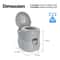 Portable Toilet For Camping Outdoor Activities Detachable Removable Potty For InOutdoor Use 4