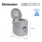 Portable Toilet For Camping Outdoor Activities Detachable Removable Potty For InOutdoor Use 4