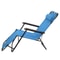 Folding Chaise Lounge Chair For Patio Garden Pool Beach Portable Recliner In Blue 5