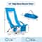 Portable Folding Beach Chair With Backrest Ideal For Lawn Patio Outdoor Activities 1
