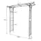 Garden Archway Pergola Trellis Iron Patio Arbor For Climbing Plants And Vines 7