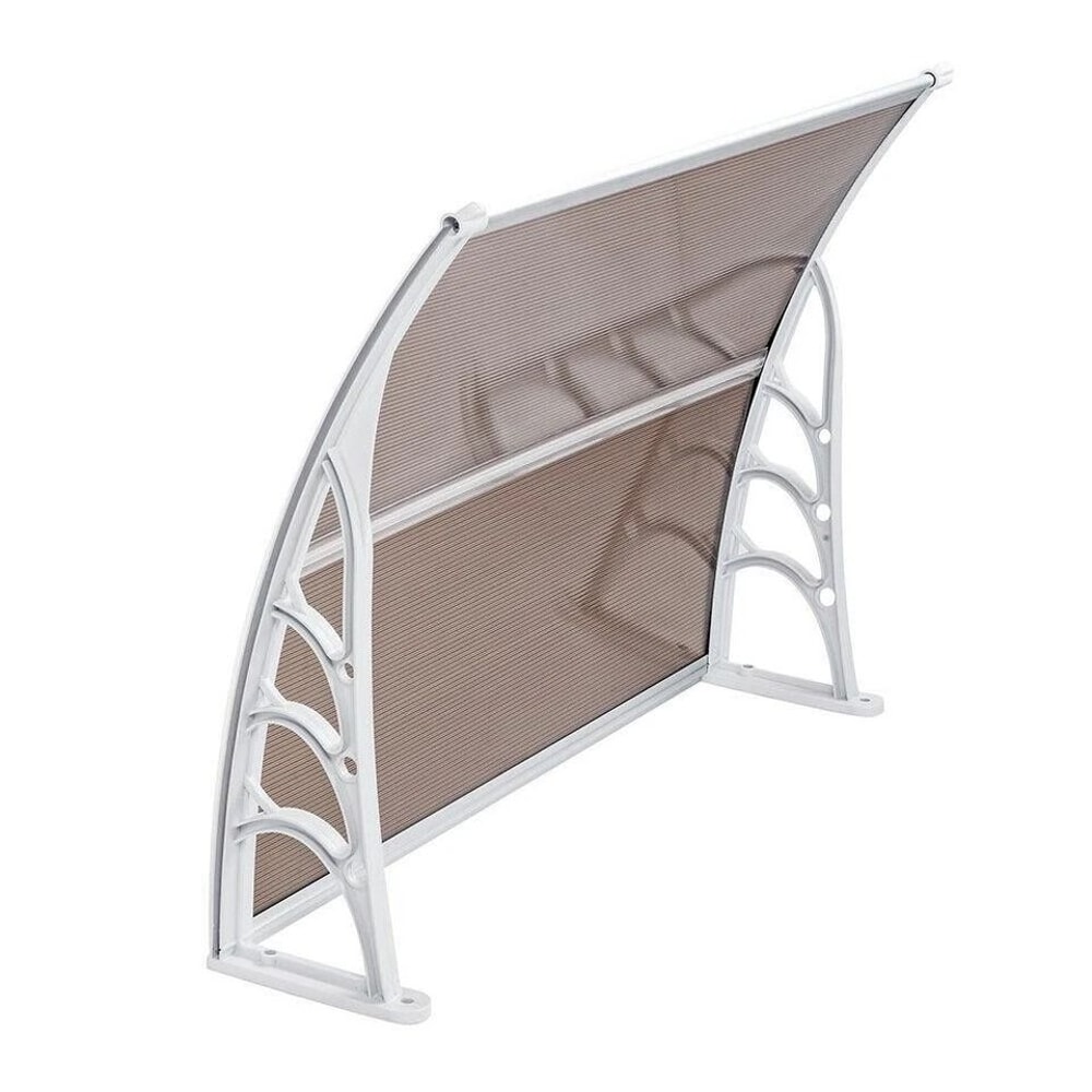 DIY Window Awning Front Door Canopy ABS Cover For Yard Garden Protection 6