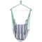 Hammock Swing Chair Hanging Rope Chair Cozy Cotton Porch Seat For Indoor Outdoor Relaxation 1