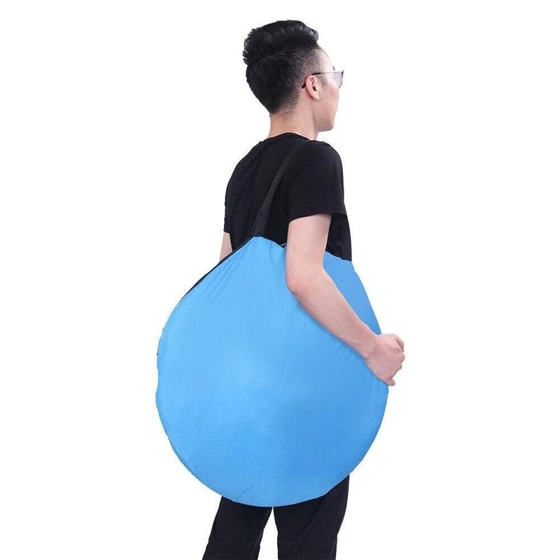 Pop Up Beach Tent Portable Sun Shelter With UV Protection Easy Setup Canopy Tent 2