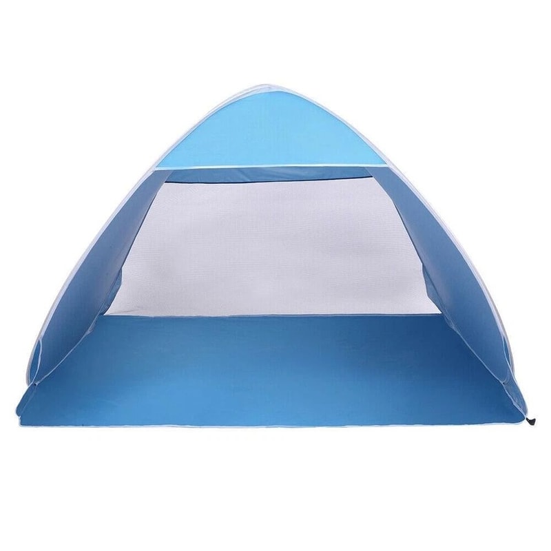 Pop Up Beach Tent Portable Sun Shelter With UV Protection Easy Setup Canopy Tent 4