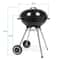 Portable Charcoal Grill With Trolley For Outdoor Barbecue Compact Charcoal Stove 2
