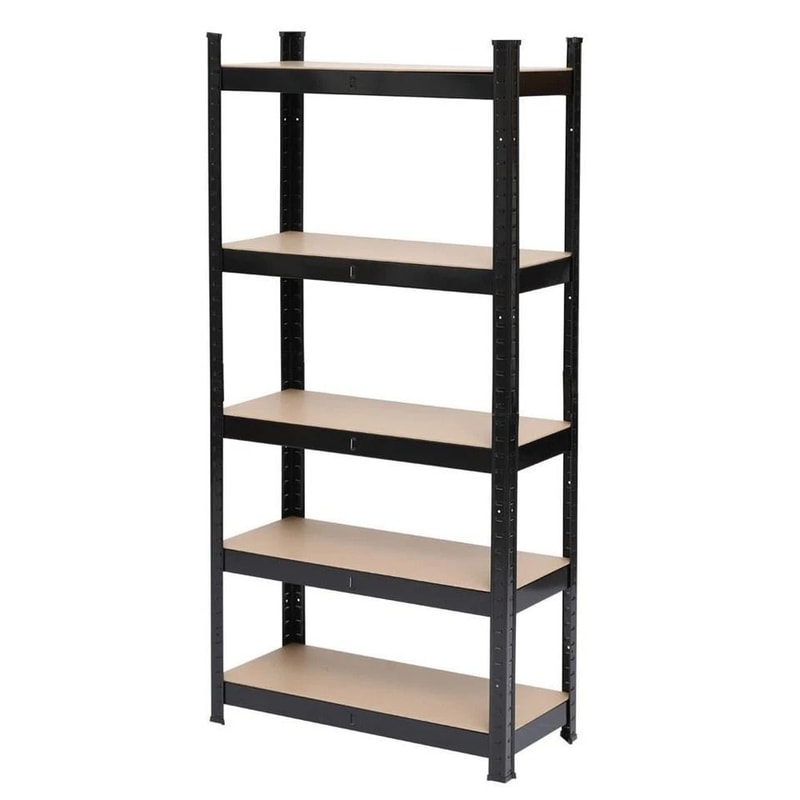 Heavy Duty Tier Storage Shelf Sturdy Steel Shelving Unit For Home Garage And Office Organization 3