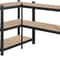 Heavy Duty Tier Storage Shelf Sturdy Steel Shelving Unit For Home Garage And Office Organization 5