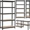 Heavy Duty Tier Storage Shelf Sturdy Steel Shelving Unit For Home Garage And Office Organization 0