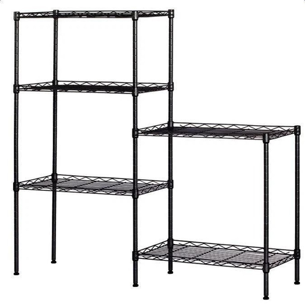 Metal Storage Rack HeavyDuty Wire Shelving Unit Adjustable Shelves For Kitchen Garage Office 2