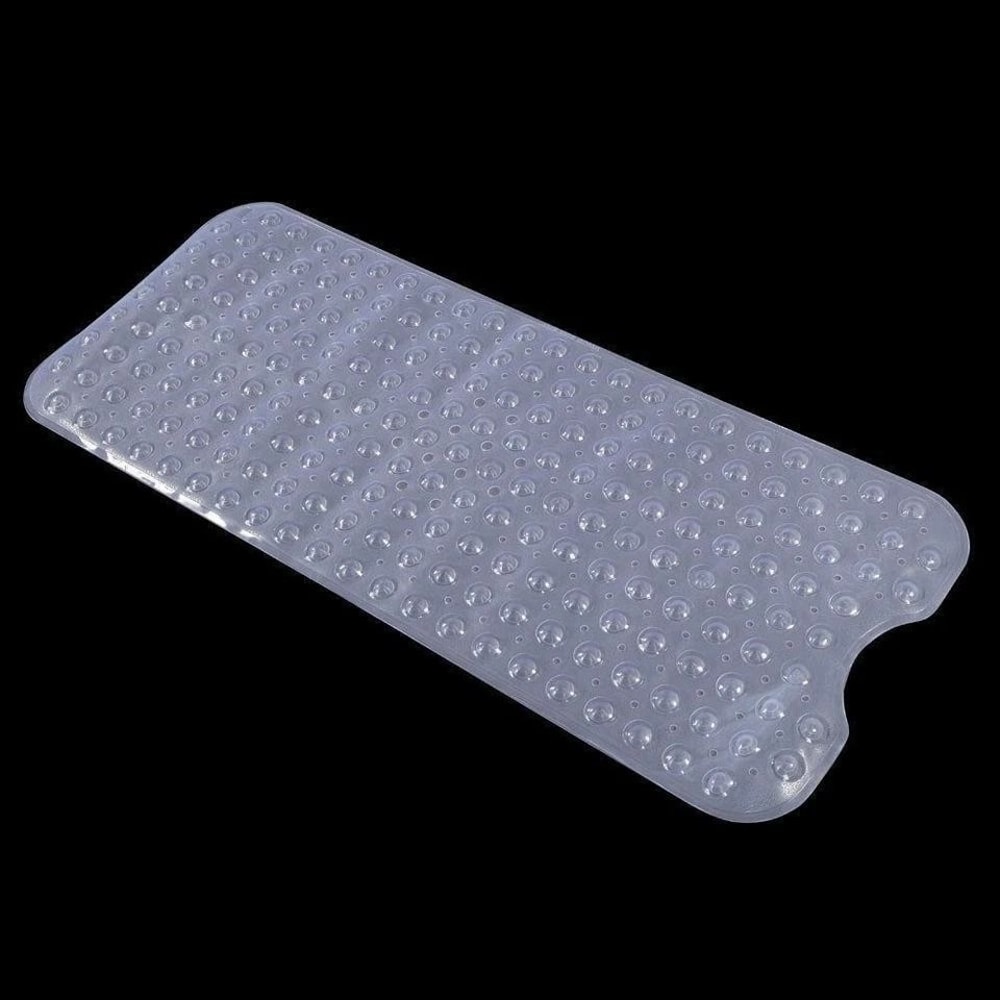 Extra Long AntiSlip Bath Tub Mat With Antibacterial Protection Clear NonSkid Shower Mat For Bathroo 2