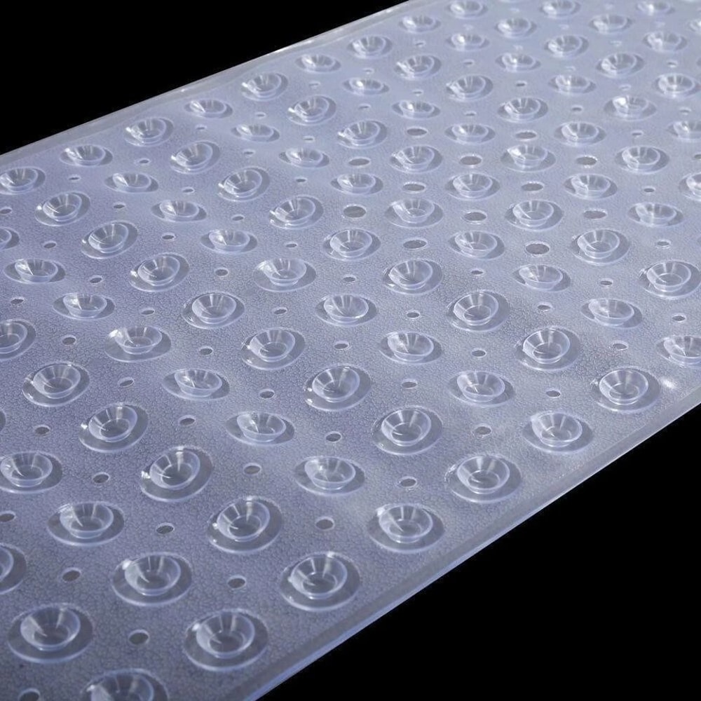 Extra Long AntiSlip Bath Tub Mat With Antibacterial Protection Clear NonSkid Shower Mat For Bathroo 5
