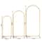 Gold Wedding Arch Backdrop Stand Piece Metal Arch For Party Events 14