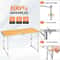 Garden Portable Folding Dining Table Perfect For InOutdoor Parties 5
