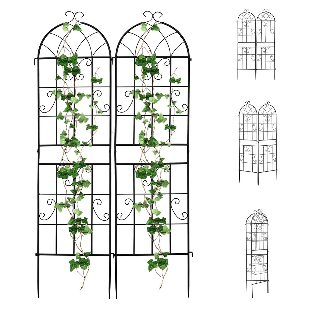 Rustproof Garden Trellis For Climbing Plants Durable Outdoor Plant Support 7