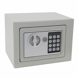 digital electronic safe box with keypad lock home, office, jewelry & cash storage solution