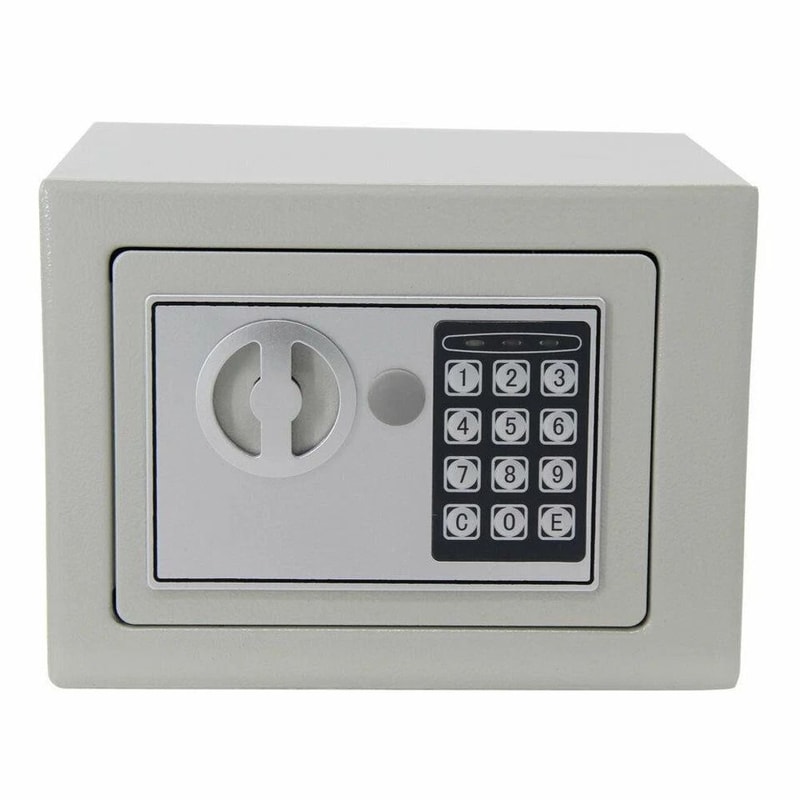 Digital Electronic Safe Box With Keypad Lock Home Office Jewelry Cash Storage Solution 1